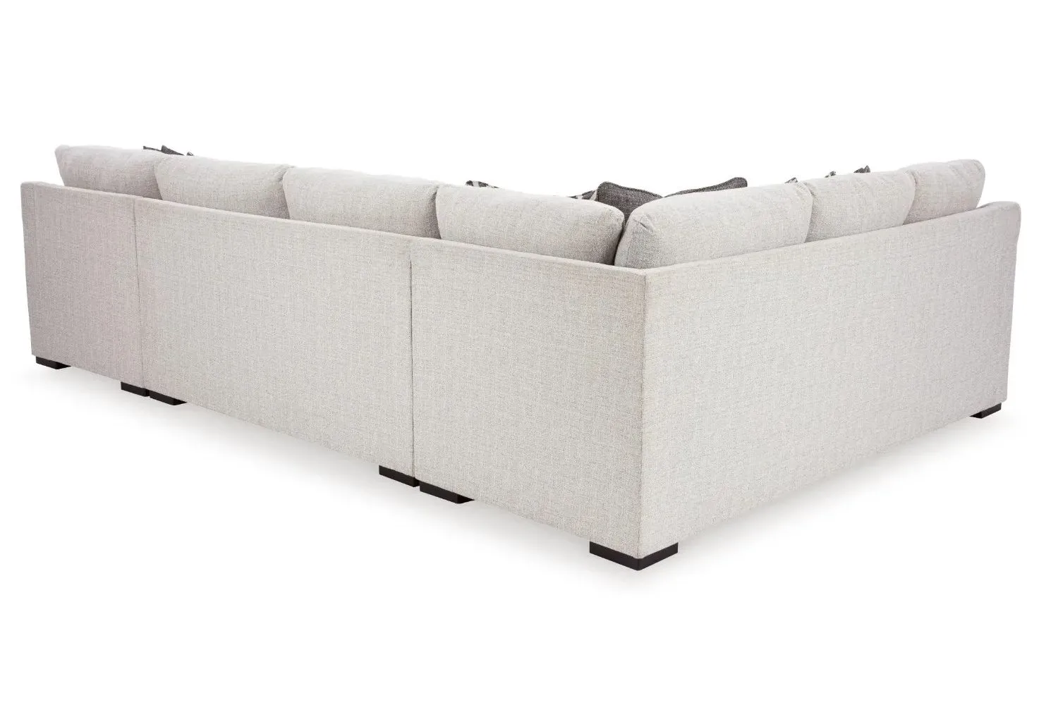 Modern 3-piece sectional sofa at PJs Furniture and Mattress in Centerton, AR, offering deep seating and a stylish look for any living room.