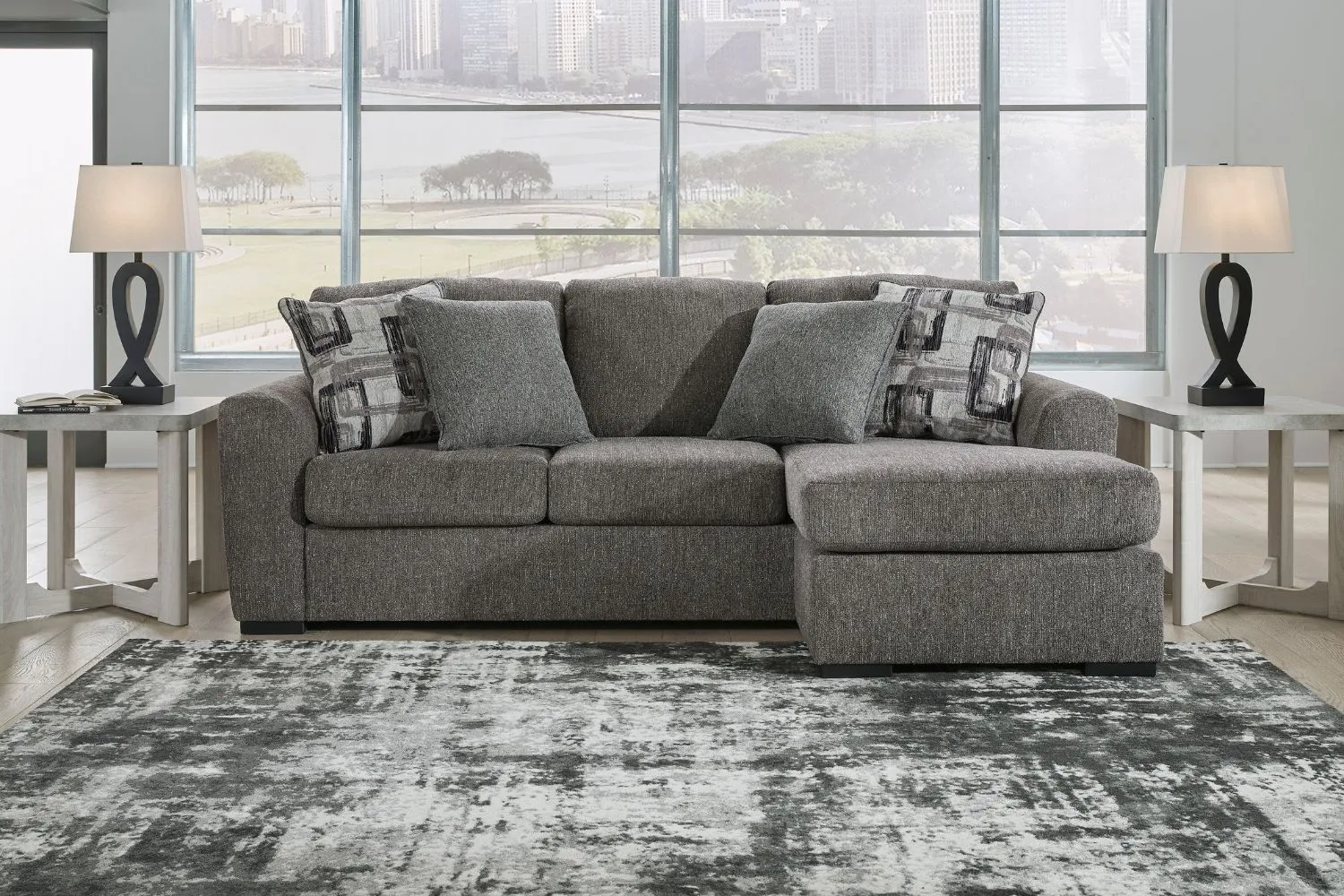 Stupendous 3-piece sectional sofa at PJs Furniture and Mattress in Centerton, AR, featuring a spacious design with plush cushions for ultimate comfort.