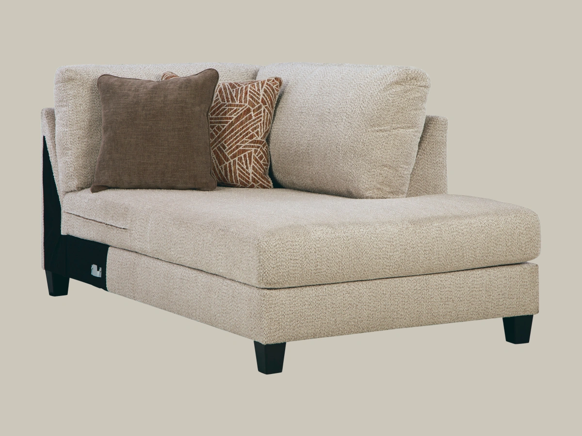 Modern 3-piece sectional sofa at PJs Furniture and Mattress in Centerton, AR, offering deep seating and a stylish look for any living room.