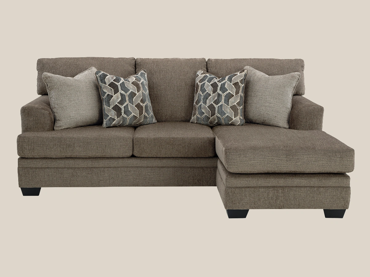 Modern 3-piece sectional sofa at PJs Furniture and Mattress in Centerton, AR, offering deep seating and a stylish look for any living room.