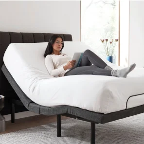 Adjustable base on display at PJs Furniture & Mattress